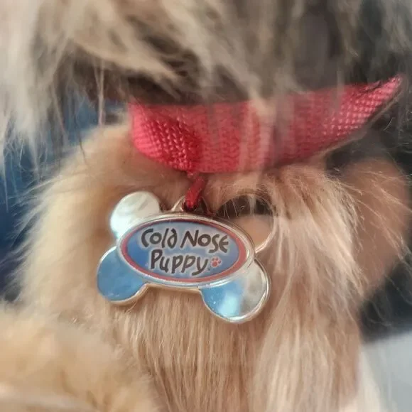 Playmates Amazing Pets Cold Nose Puppy Yorkshire Terrier Open Box Barks Wag Tail - Picture 13 of 16